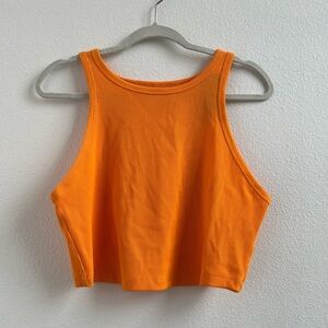 NWT Wild Fable Orange Cropped Tank Top